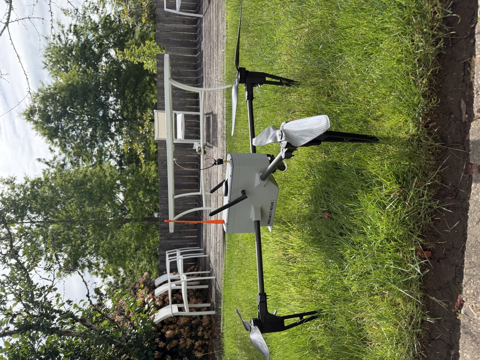 UAV platform used for the SAR radio repeater system